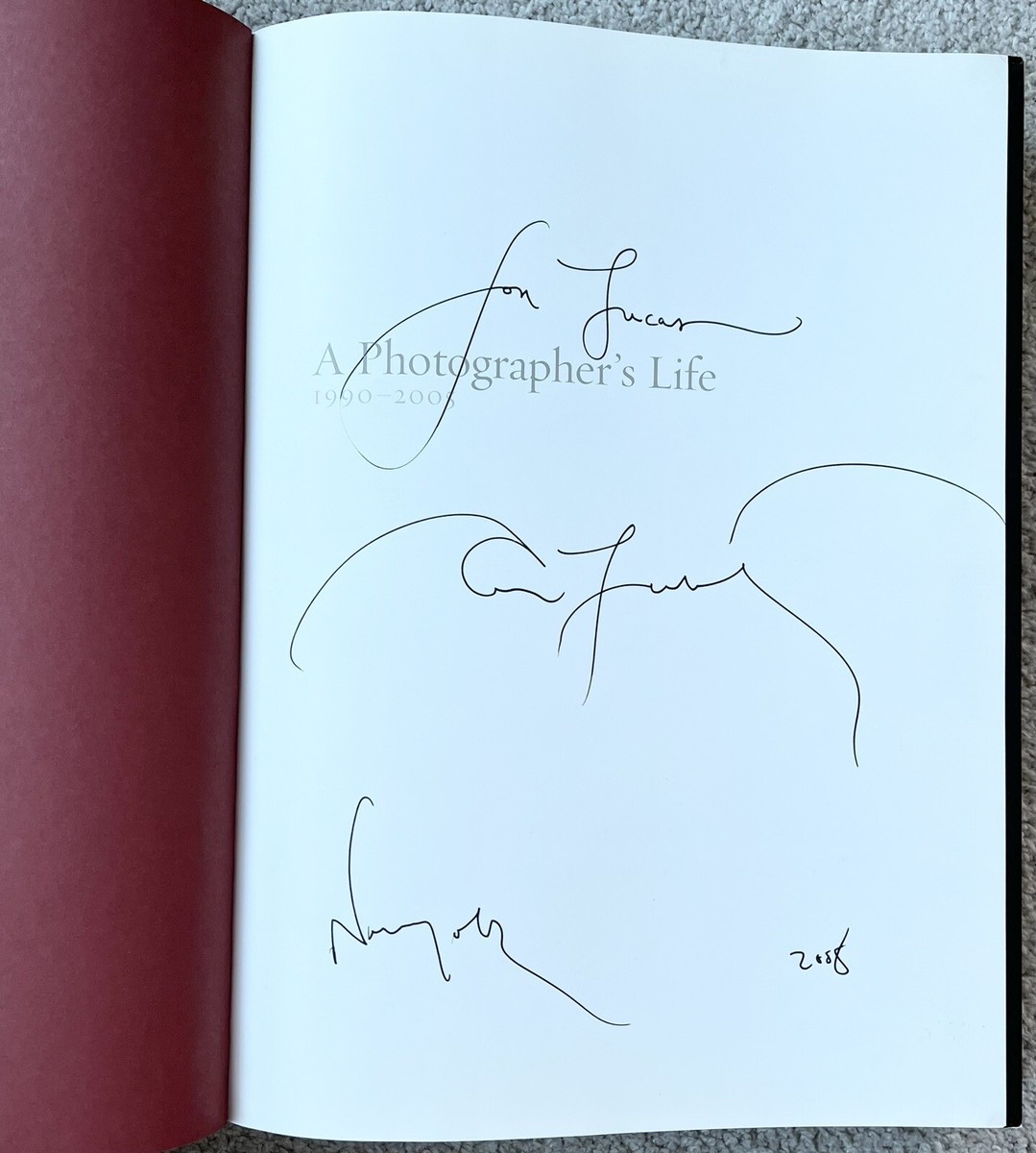 Annie Leibovitz Signed In Person A Photographer's Life HC Book