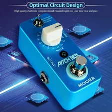 MOOER Pitch Box Harmonizer Guitar Effect Box Harmonizer Pedal True Bypass DC 9V