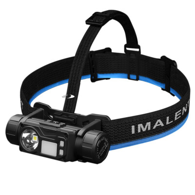 IMALENT HT50 LED-Stirnlampe 3000 Lumen 318M Wiederaufladbar mit rotem Licht