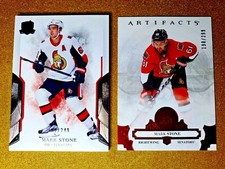 2017-18 Upper Deck The Cup /249 Mark Stone Artifacts Ruby Red /299 Extra Clean
