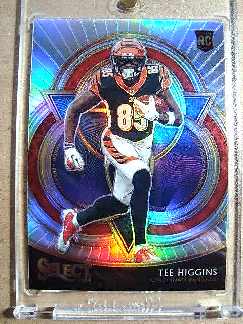 2020 Tee Higgins Panini Select Rookie Phenomenon Silver Prizm RC MINT 🔥🔥🔥