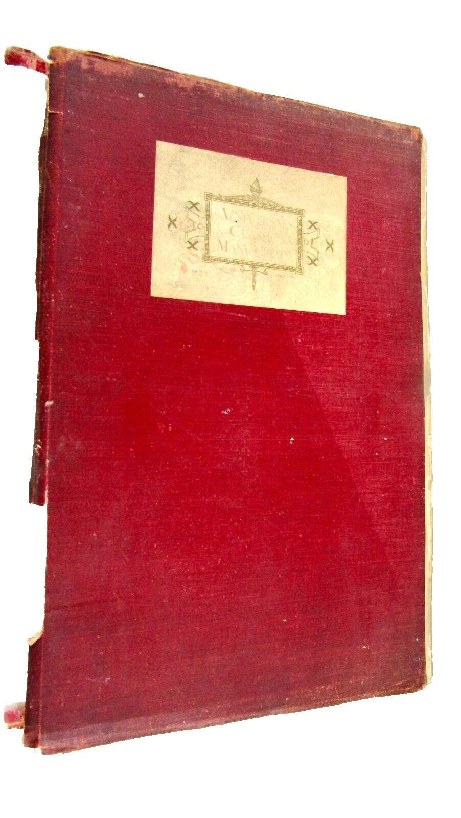 Manuscript Antiquarian & Collectible Books in English