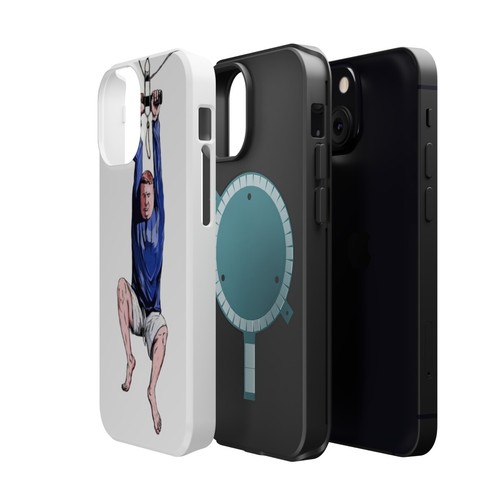 I Think You Should Leave Zip line Scene White Magsafe case iPhone 13 14 models - Picture 59 of 81