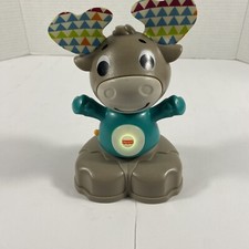 Fisher Price Linkimals Talking Musical Moose Interactive Educational Toy Sings