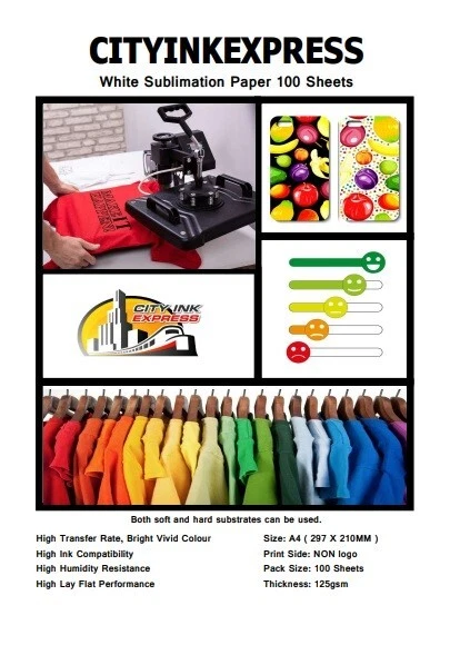 A3 Sublimation Printer Bundle Kit Epson WF-7310dtw Non Oem Dye Sub Ink printer - Image 4 of 4