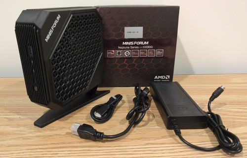 MinisForum HX90G Gaming Mini PC AMD Ryzen 9 5900HX 16GB-RAM 1TB-SSD RX 6600M - Picture 2 of 6