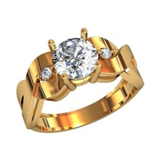 2 pcs Ring Wax patterns for lost wax casting Gold or Silver jewelry 113320