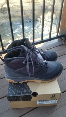 salomon men's outsnap waterproof hiking boots