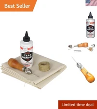 Complete Repair Kit for Canvas Tents, Pop-Up Campers, Tarps, Marine and Boat ...