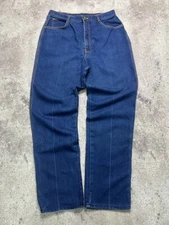 Vintage Gitano Bootcut Jeans Dark Wash High Rise Size 14 Made in Taiwan