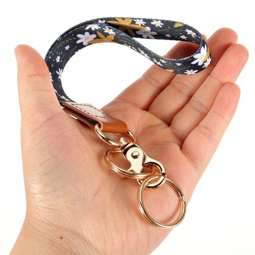 Blumenkartenhalter Lanyard Handgelenk Für Telefon Schlüsselband ID - Zdjęcie 2 z 12