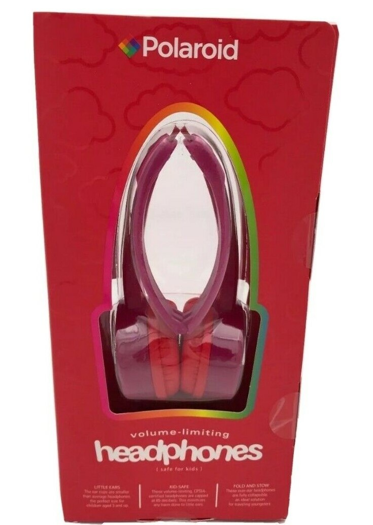Polaroid Kid Safe Volume-Limiting Headphones 