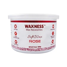 Waxness Wax Necessities Depilatory Soft Wax - Rose 14.1 oz (400g)