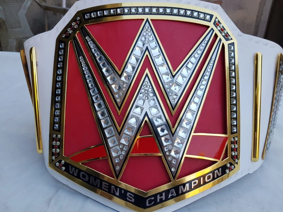 Womens Raw Championship Belt, Replica Title Belt Adult Size - Image 2 of 4