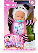 Nenuco Dress Up Baby Doll with Panda Outfit, 12" Doll Ships Free Rare!