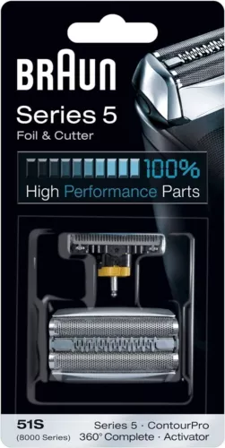 Braun 51S Series 5 Ersatzscherkopf Scherfolie Klingenblock Kombipack RasiererDGR - Bild 1 von 6