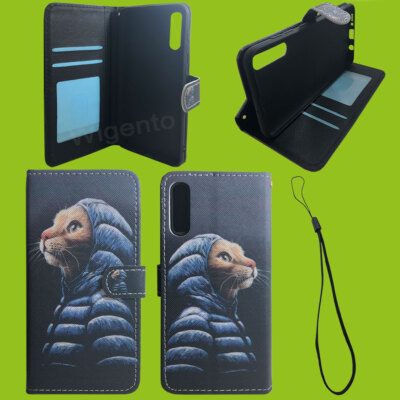 Xiaomi Redmi Note 9S/9 Pro Kunst-Leder Handy Tasche Motiv 53 Hülle Case Cover
