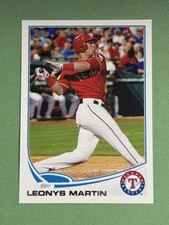 Leonys Martin 2013 Topps Texas Rangers #415 R875