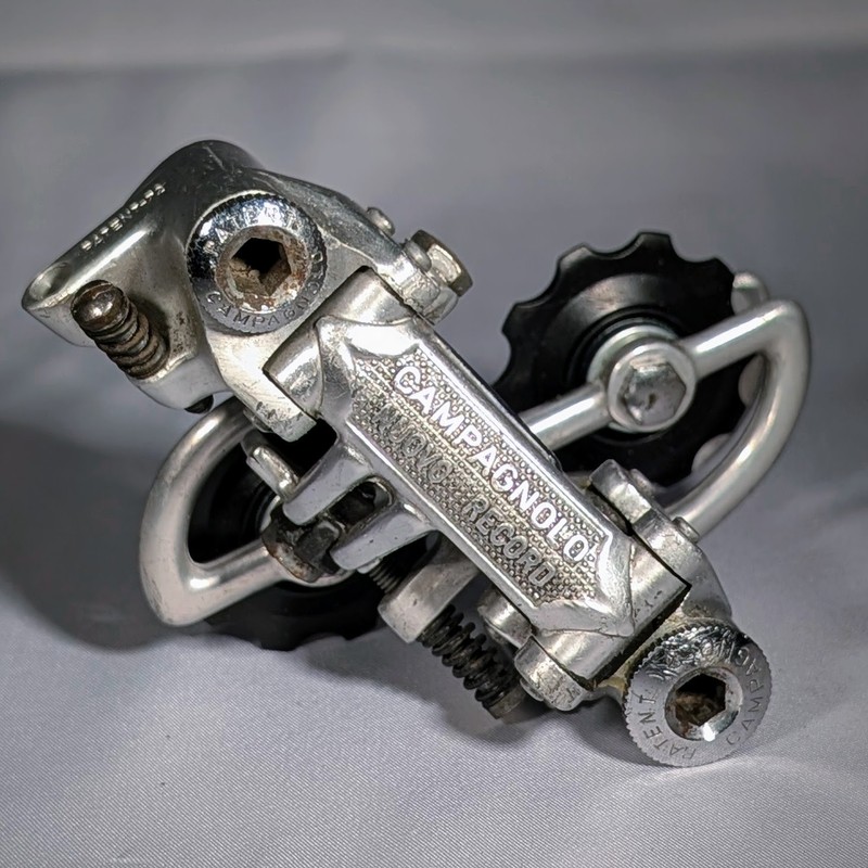 •• Vintage Campagnolo Nuovo Record Rear Derailleur • Pat 72 Road Bike ••