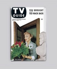 Eve Arden TV Guide 1953 - 2"x3" Fridge MAGNET