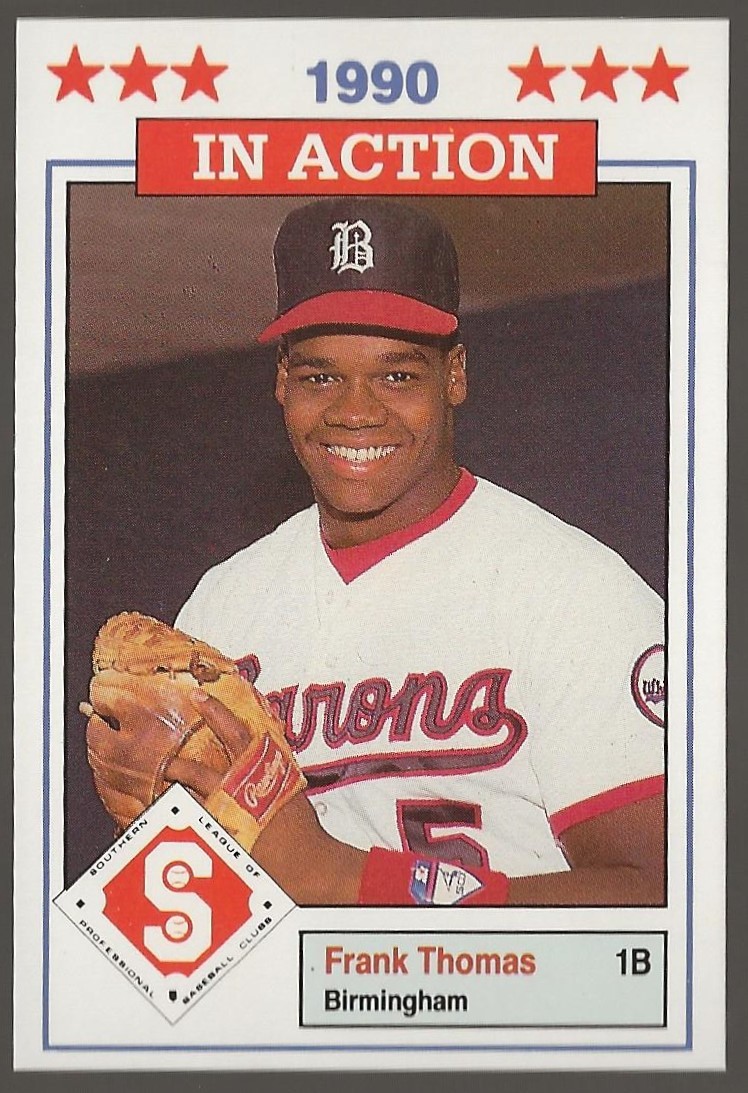 1990 Frank Thomas Southern League All-Stars Donn Jennings #44 -Birmingham Barons