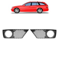 Gitter Blende Stoßstange Tuning Zubehör für Mercedes E-Klasse W211 S211 Satz