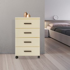 4 Tier Drawer Storage Organizer Drawers 4 Uni...