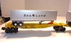 Lionel O Gauge Sea Land T.T.U.X. Flat Car Set in Box #16322 — photo 3