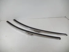VINTAGE 18" TRICO PR-18-2 POLISHED FINISH FLAT TOP BAYONET WIPER BLADE PAIR #2