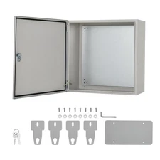 12-24 in Steel Electrical Enclosure Box,IP67 Waterproof,Dustproof Outdoor/Indoor