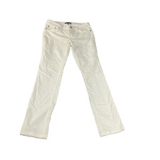 Brooks Brothers Pants Womens 4 White Cordouroy Natalie Fit Classic
