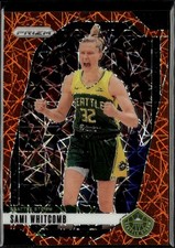 2024 Panini Prizm WNBA Orange Velocity Prizms Sami Whitcomb #88 | Seattle Storm