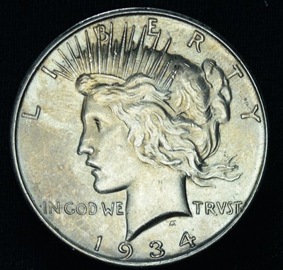 1934-D $1 Peace Dollar BU ~ 26061
