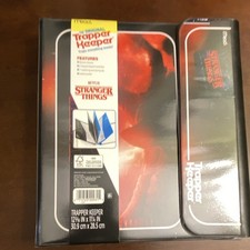 Mead Trapper Keeper Stranger Things 1in 3-Ring Binder w/ Pockets