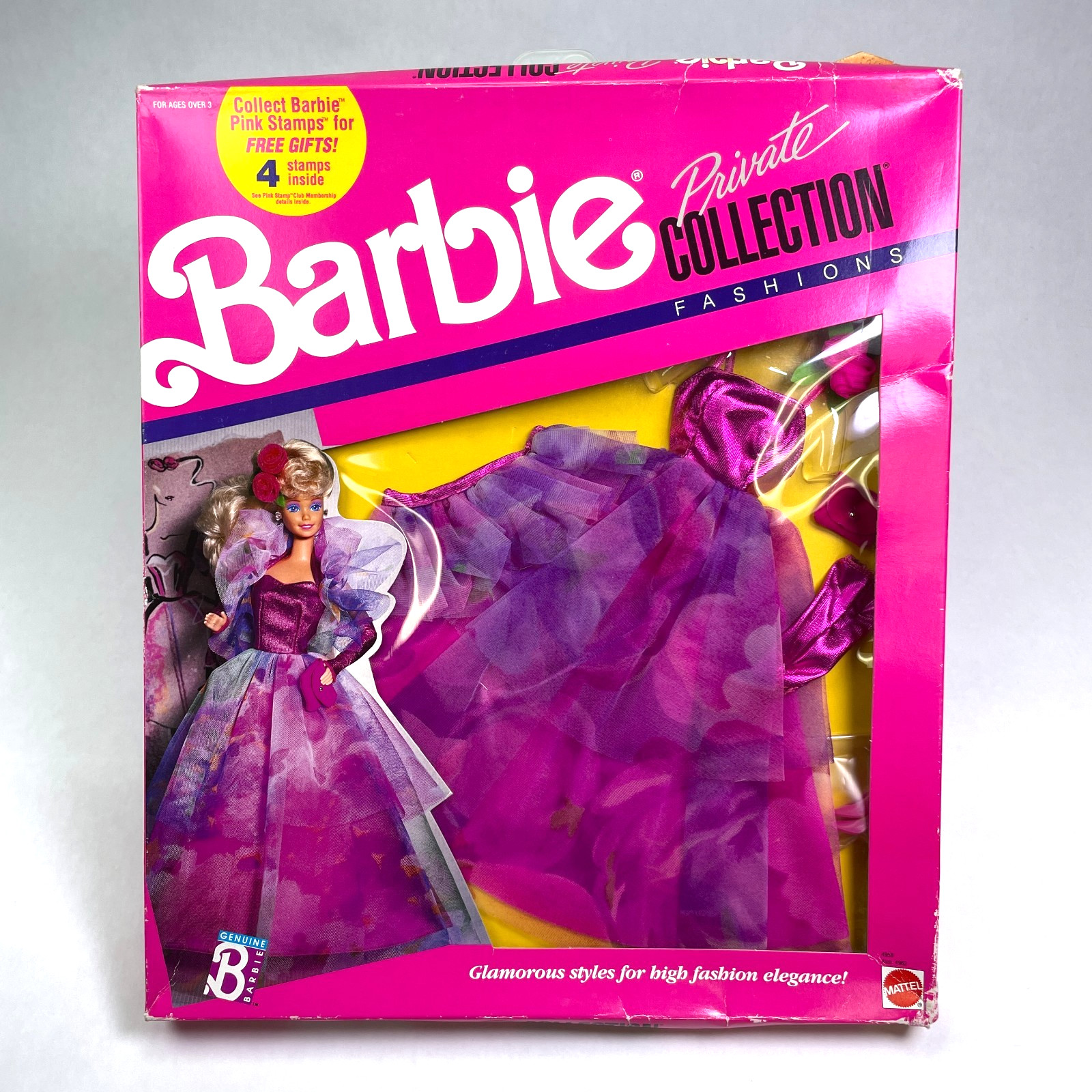 Barbie Private Collections Fashions Outfit Purple Gown Matte