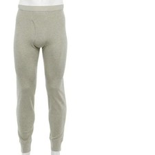 Mens Thermal Underwear 3XLT Lt Gray Elastic Waist Base Layer Tall Croft  Barrow