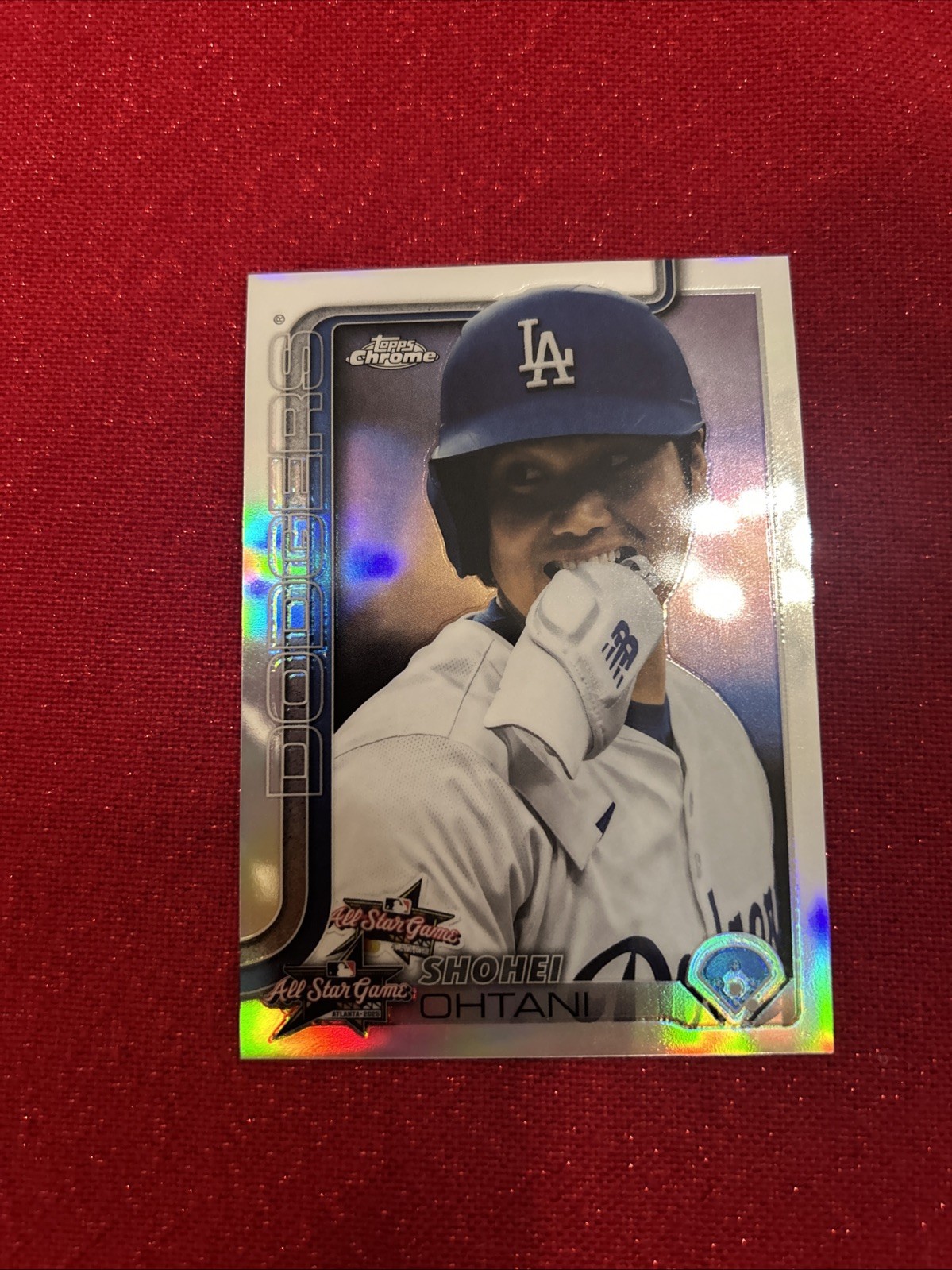 Shohei Ohtani 2025 Topps Chrome Update Series All-Star Game Image Variation SSP