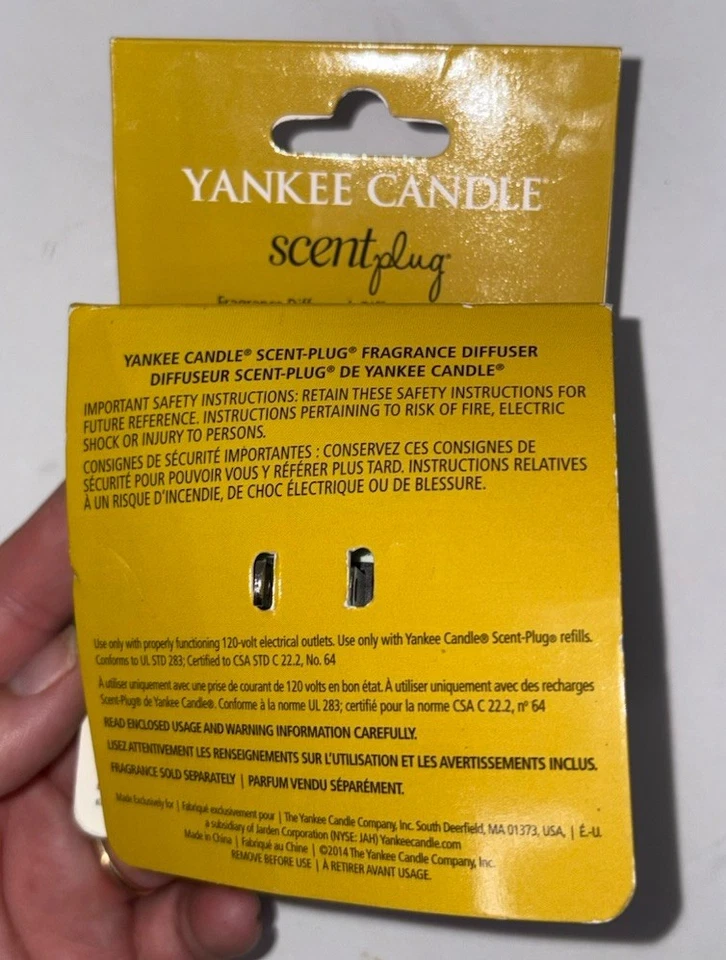 YANKEE CANDLE AUTUMN Green Pine Cone Scent Plug in Electric Fragrence DIFFUSER - Image 2 of 3