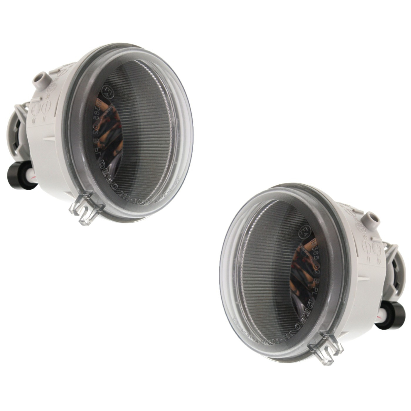 Набор из 2 противотуманных фар с прозрачными линзами для Jeep Liberty 2005-07 LH и RH CAPA с лампочками