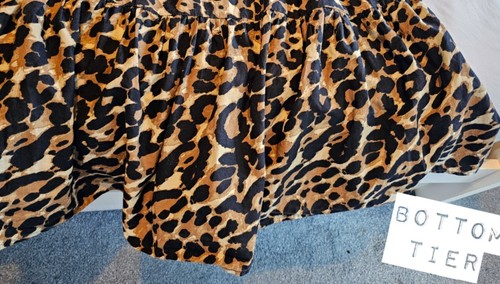 Simply Be Tiered Shirred Leopard Print Cotton Maxi Dress 18 20 Worn Once Perfect - Picture 6 of 8