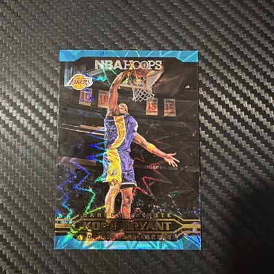 2017-2018 NBA HOOPS Kobe Bryant Career Tribute #297 Lakers Teal Explosion