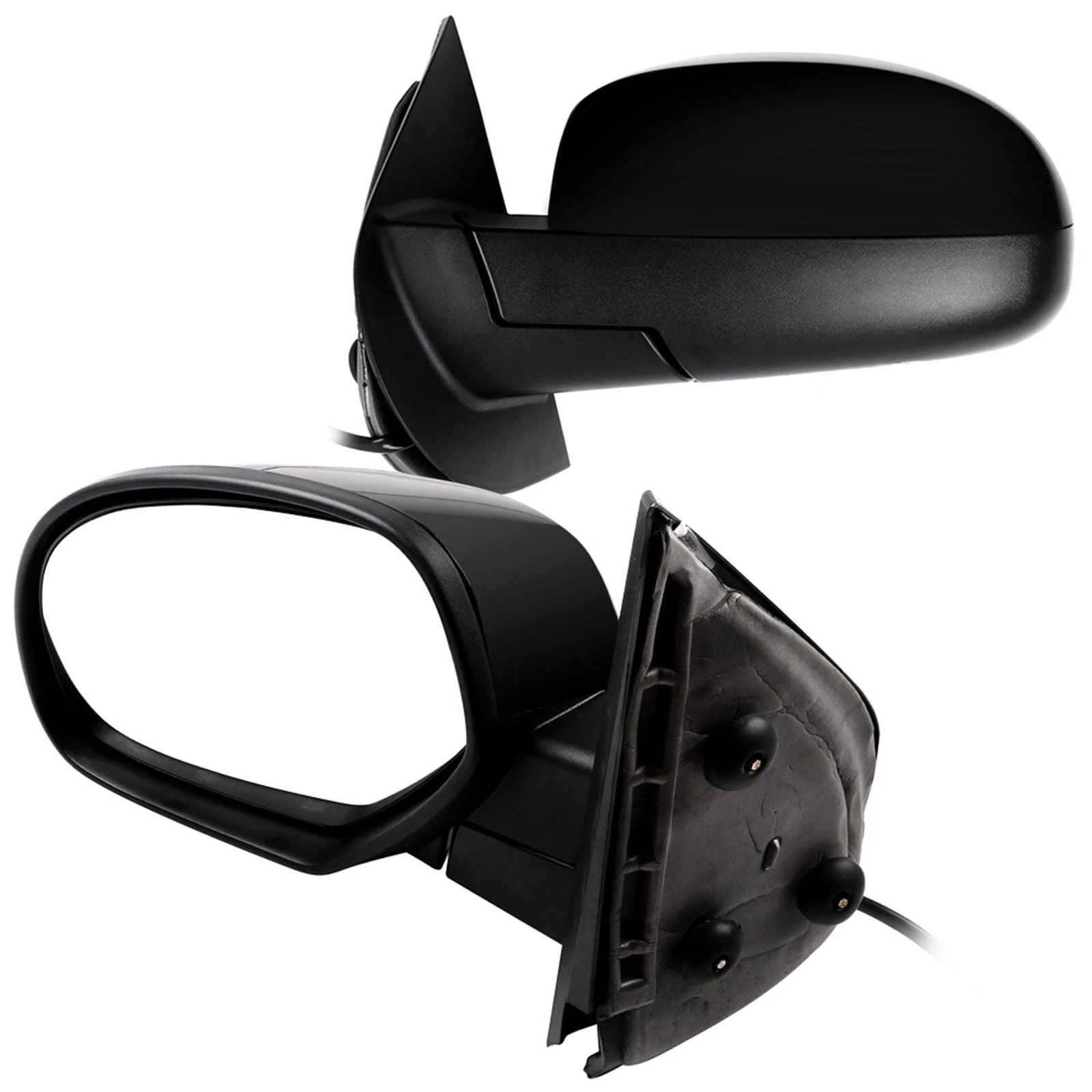 Pair Power Heated Side View Mirrors For 2007-2013 Chevy Silverado 1500 GMC Yukon