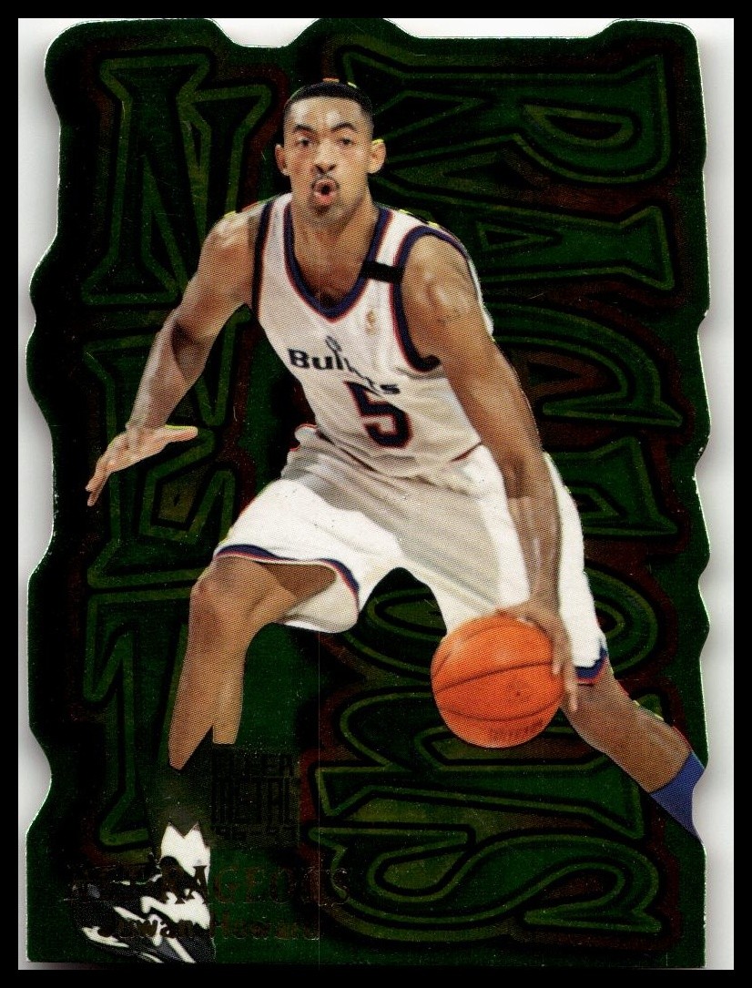 Juwan Howard 1996-97 Metal Net-Rageous #4 Washington Bullets