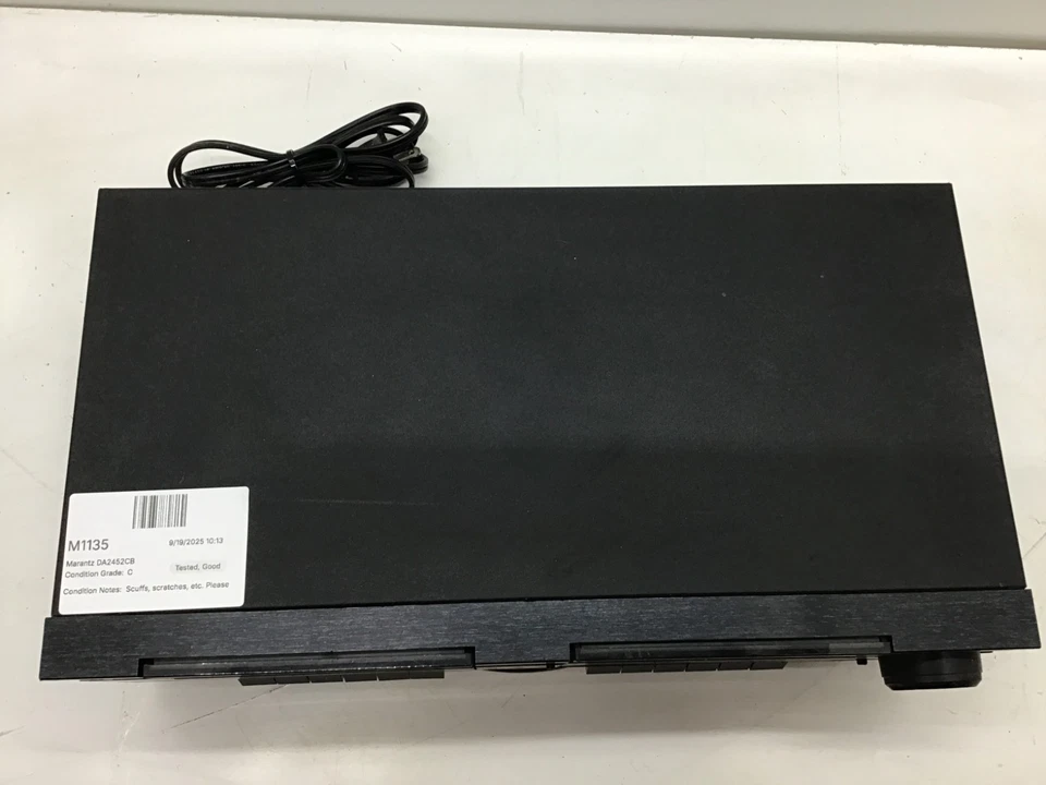 Cubierta de cinta Marantz DA2452CB - Probada Foto 2 de 4