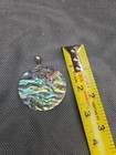 Sterling Silver Abalone Circle Pendant — photo 3