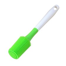 Silicone Bottle Brush Long Handle Bottle Cleaning Brush for Narrow Neck Tumbl...