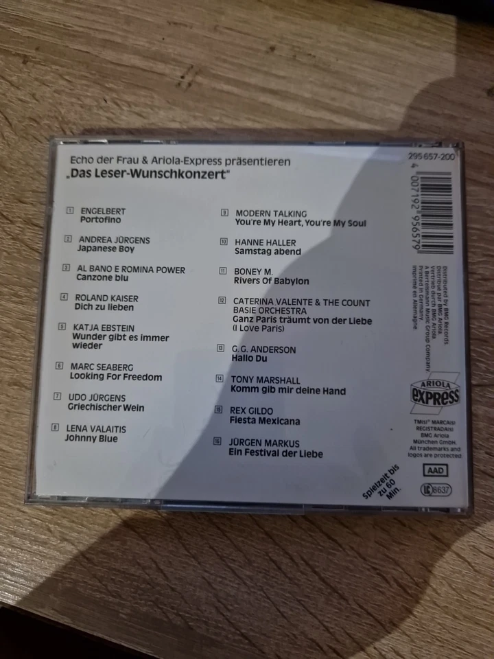 Echo der FrauLeserwunschkonzert CD Gebraucht  gut - Bild 2 von 2