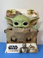 Star Wars The Mandalorian Baby Yoda The Child 11" Talking Plush Grogu w/ Bag