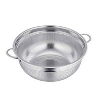 Edelstahl KüChensieb Abtropfsieb Mit Griffen 20Cm Rostfrei SpüLmaschinenfest