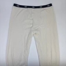 Dickies Men Thermal Underwear Base Layer Long John Pants Beige Tagless Size 2XL